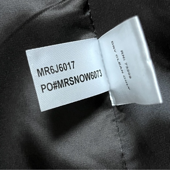 Marvin Richards Wool Blend Topcoat - Dark Brown - Picture 11 of 13